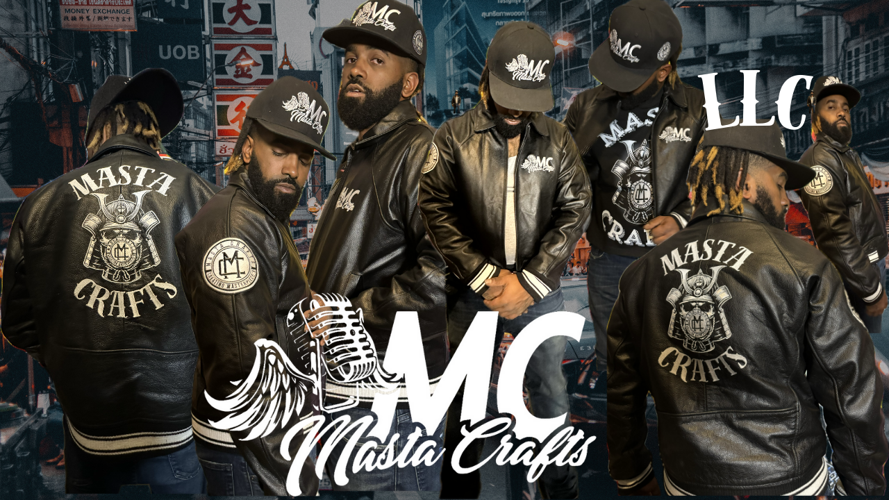 MC Leather varsity jacket